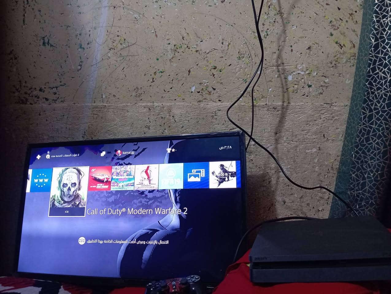 بلي 4 جديد استعمال قليل
***********
