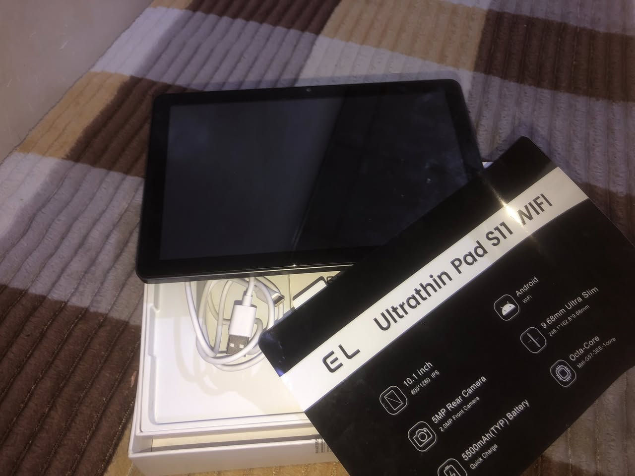 ايباد Ultrathin Pad s11 للبيع كلشي موضح ب الصوره الايباد صارلو سبوعين مفتوح او اقل جديد بعدو ب الكارتون مستخدم استخدام دراسه فقط اكتب سعرك ب التعليقات اذا يناسبني ابيعك


**إذا كنت صاحب هذا الإعلان وتريد حذفه لأي سبب، رجاءا أرسل رسالة إلى الدعم الفني**