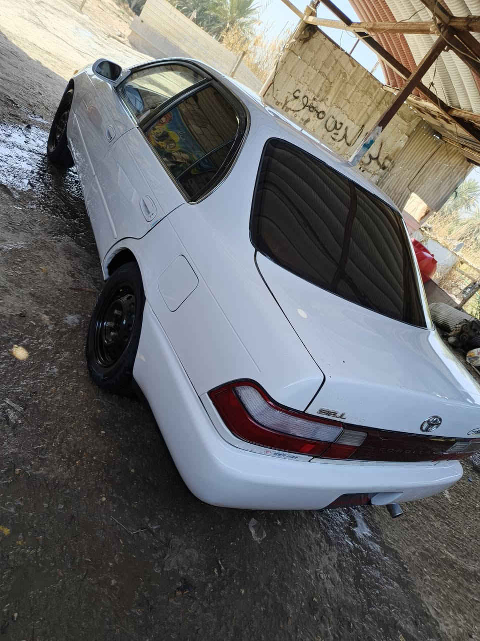 كورلا موديل ٩٣رقم بابل دولي
السياره جاهزه من كلشي مكينه ١٦٠٠
حداديه تايرات خير من الله 
السياره كفاله من الكص ونقل الجثه والظربه 
مكان السياره نجف مشخاب
السعر 55وبيه مجال قليل 
الاستفسار ***********
