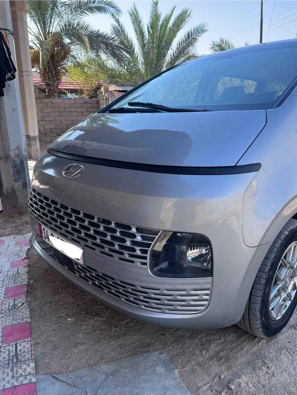 سلام عليكم ستاريا كاز 2023 اصل سياحي
 رقم بصره إنكليزي أجره سنويه ل30 ماشيه70 
 كفاله فقط قطعتين تبديل مكينه  لا تبخير 
ولا تنقيص جديده موصفات مثبت سرعه 
قياده ذاتيه رادارات امامي وخلفي وجانبي 
شاشه لمس  وبعد هواي بيه موصفات 11 راكب تبريد ثلج تخم تاير حداده توب سياره جديده وجاهزه مال جناي السعر 210
للستفسار*********** مكاني بصره 
مكلف بلنشر
