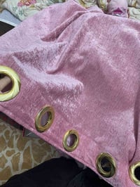 ستائر شاموا • نظيفات جداً • قطعتين