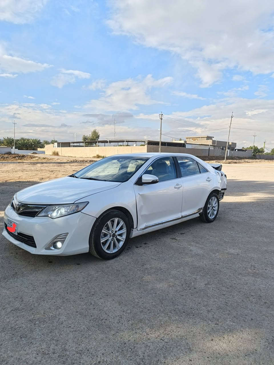 للبيع كامري 2014 خليجي رقم سليمانيه دولي تحويل مباشر فيه SE تعرظت ل حادث ابيع ع حادثها  سابقن مكفوله من الزلغ السياره جديده جدٱ  ماشيه 159 حقيقي شغاله وتمشي تبريد تدفه لايت زنون مكاني بغداد الأمين الشراي يتصل ويدلل ***********/////***********
