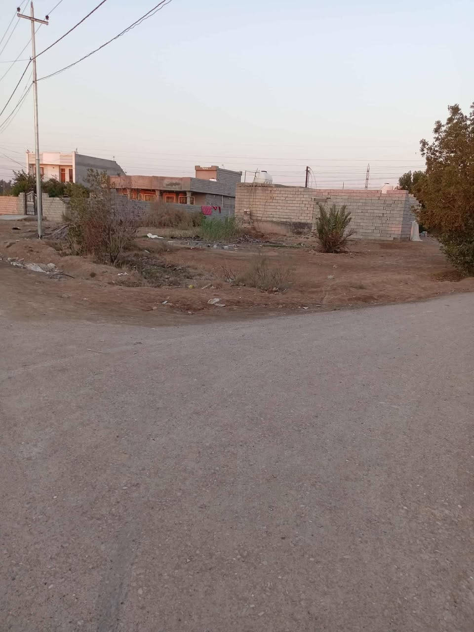 قطعه ارظ ٣٥٠متر البيع الخالص بعقوبه المنطقه البدوانيه تبليط ماء كهرباء


**إذا كنت صاحب هذا الإعلان وتريد حذفه لأي سبب، رجاءا أرسل رسالة إلى الدعم الفني**