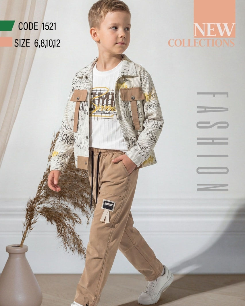 طقم ولادي مصري 3 قطع قطعه راقيه جداً  سعر القطعه بالجمله 18 ألف
سريه 4 قطع ملونه


**إذا كنت صاحب هذا الإعلان وتريد حذفه لأي سبب، رجاءا أرسل رسالة إلى الدعم الفني**