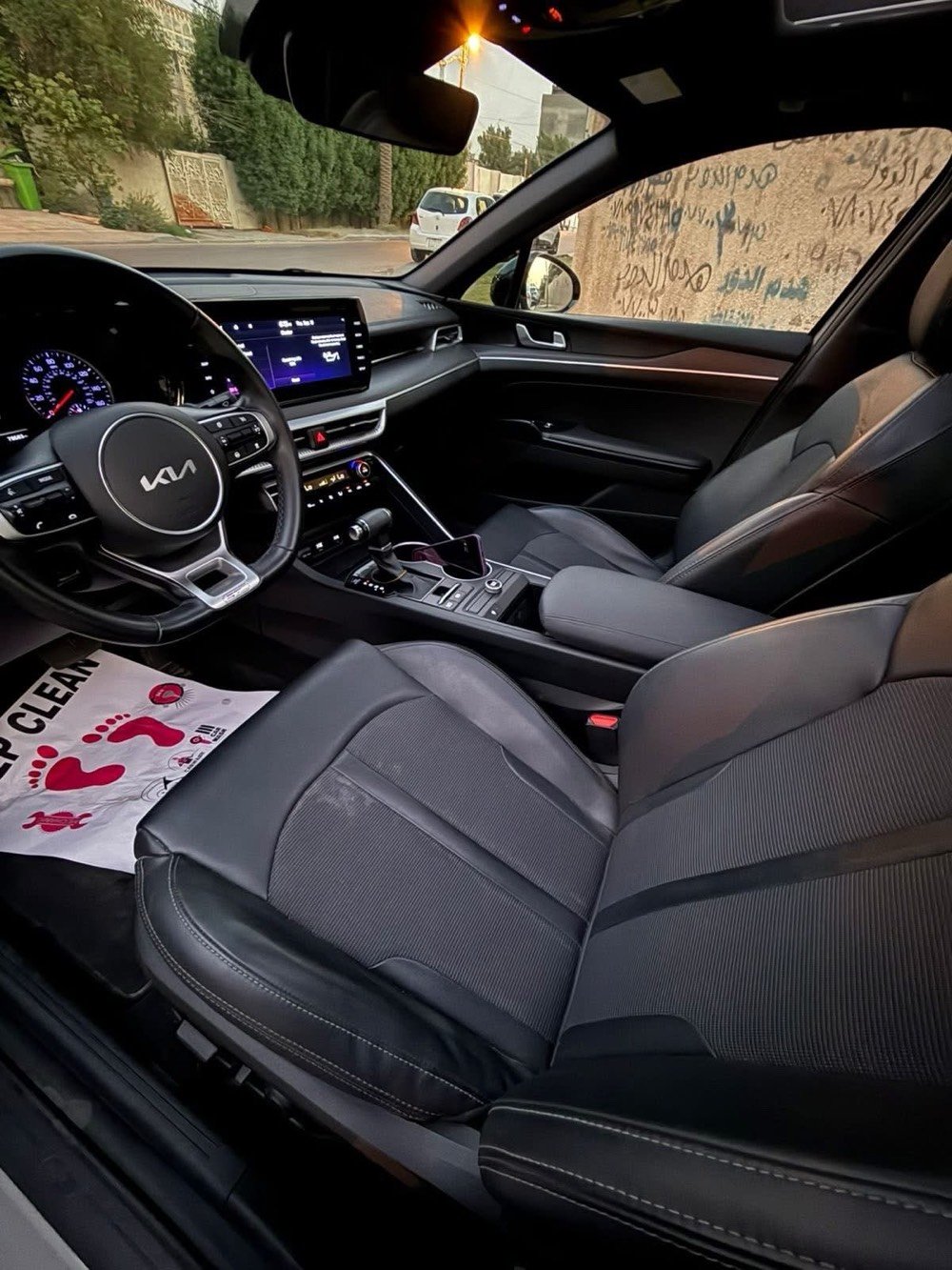 Kia K5 -Gt
كي فايف جيتي 2023 
رقم اربيل باسمي سنوية وهزه كله جديد
تشغيل عن بعد
رادارات امامية وخلفية وجانبية 
نقطة عمياء 
قيادة ذاتية :::::::::::
دخول ذكي
كروس مثبت سرعة 
شاشة كبيرة 
شحن لاسلكي 
هند بريك كهربائي 
بصمة 
اشاير بلمري 
كامرة دواره
4 انضمة قيادة 
اوتو هولد 
كشنات كهرباء 
وارد أمريكي حادثه موضح بل منشور تصليح درجه اولى
الهاتف/***********
 السعر/205وبيه مجال بسيط
مكان سياره /بغداد قرب بسمايه