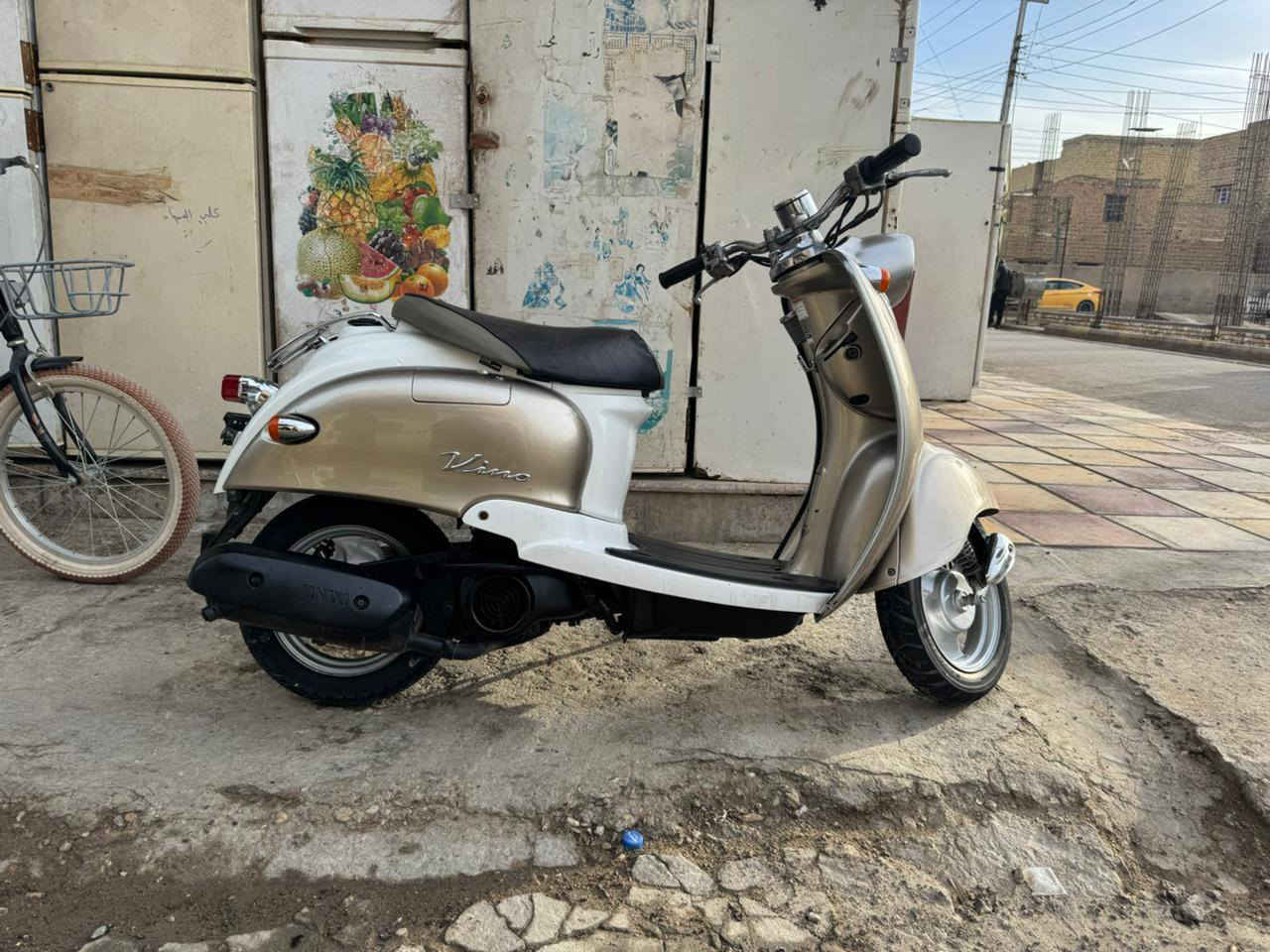 دراجه مصريه فحل قفل اكسن لون مميز
الدراجه كارتون مال حاويه كلها شغاله الدراجه  السعر 750وبيه مجال الطيبين مكاني حي الشهداء ***********
