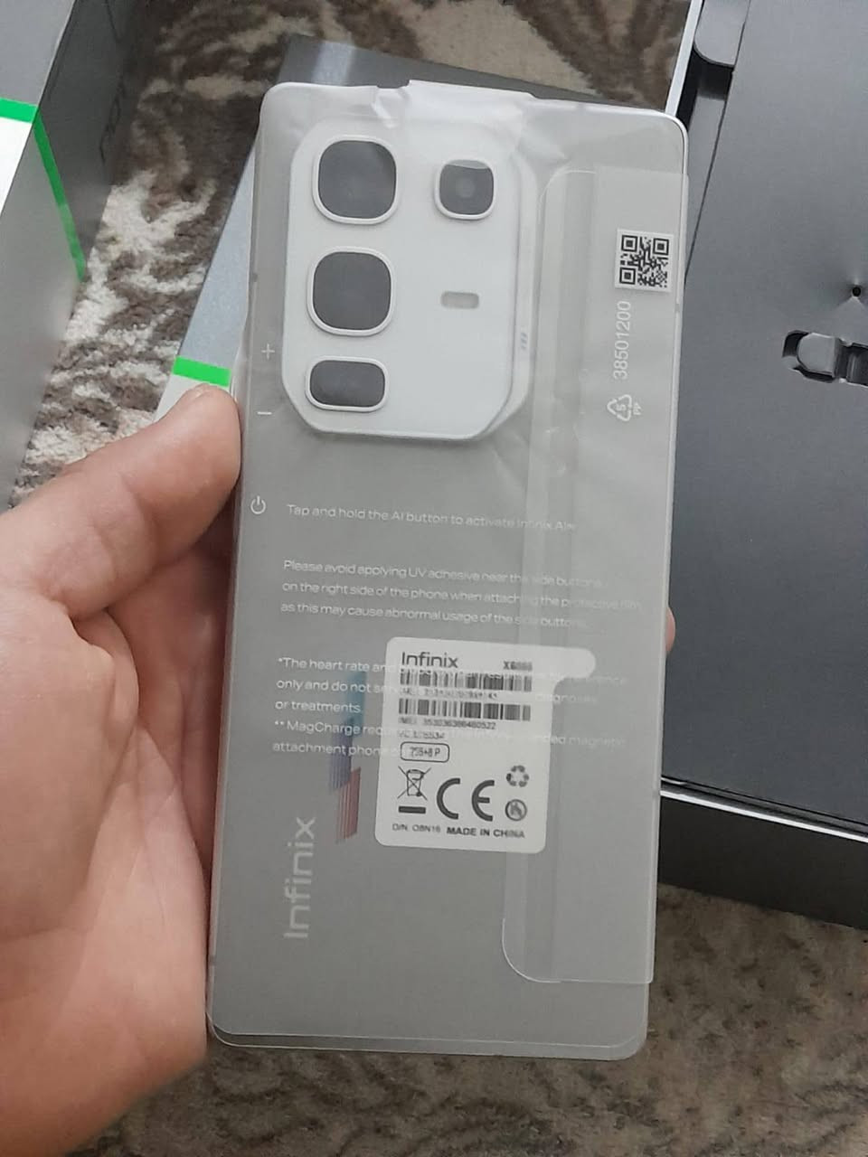 ‏للبيع او المراوس 📱
‏جهاز انفنكس نوت 50 برو 📱🔥
‏ذاكره 256/16🔥 كامره راقيه 8+50الترا 💛
‏لون سلفر طبعه BMW🔥
‏ستعمال اقل شهر مع وصل شراء نظافه 100/100🔥
‏جهاز كاامل ملحقات جددد ما مطلعات من لكارتون عنوانّ / نجف مشخاب خاص مفتوح 24 ساعه 
‏سعر تفضل خاص وتدلل 🔥🤍
‏


**إذا كنت صاحب هذا الإعلان وتريد حذفه لأي سبب، رجاءا أرسل رسالة إلى الدعم الفني**