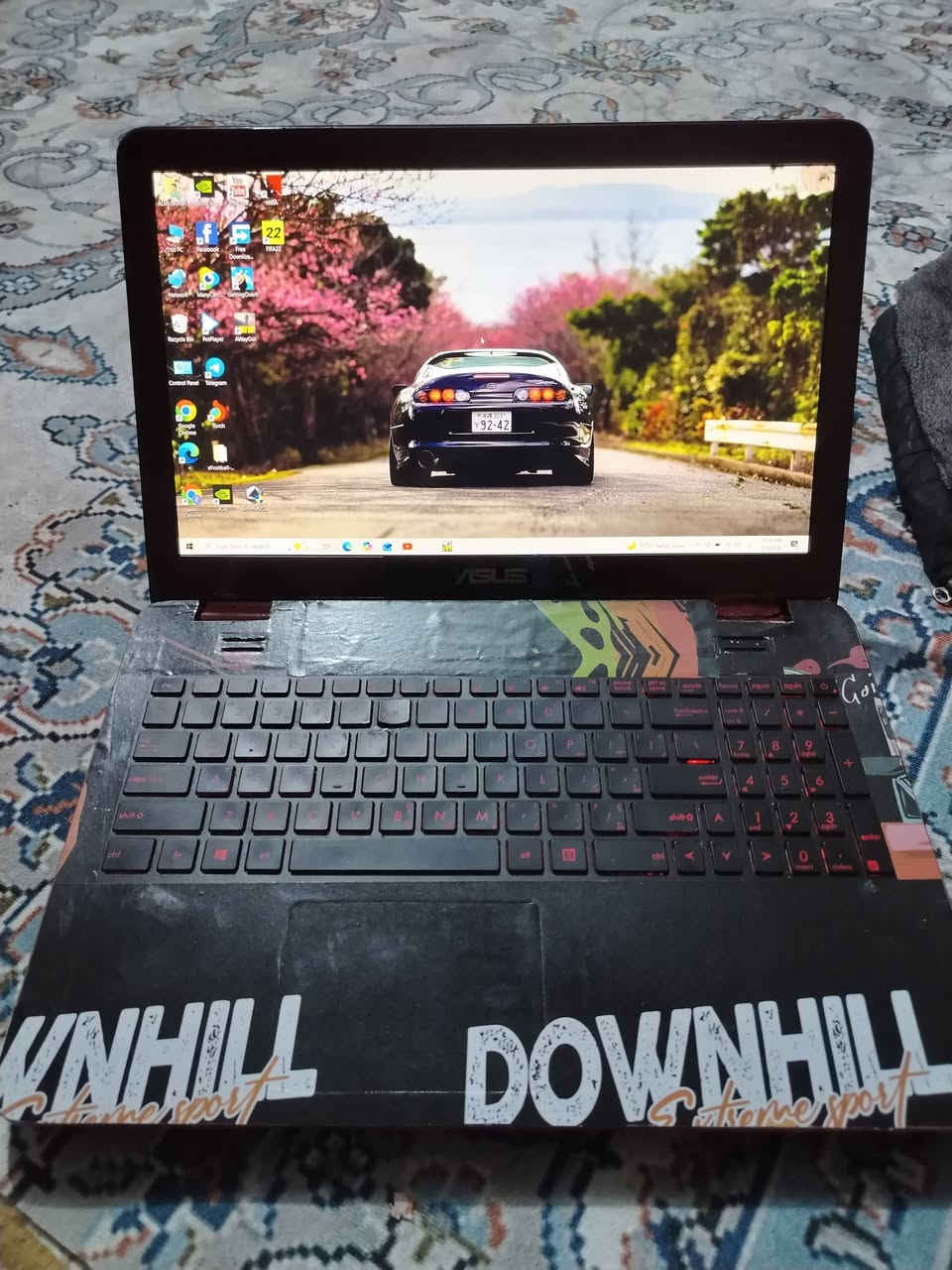 لابتوب ASAS Gaming 
كوراي 7 جيل سابع HQ
رام 16 
هارد 128 ssd 
هارد 1 تيرا hdd 
كرت شاشة خارجي 
GTX 4GB
حجم 14 
اربيجي احمر للكيبورد 
كلش مرتب لابتوب مابي نقوصات سعرة 480 الف بي مجال قليل متوفر توصيل لجميع المحافظات


**إذا كنت صاحب هذا الإعلان وتريد حذفه لأي سبب، رجاءا أرسل رسالة إلى الدعم الفني**