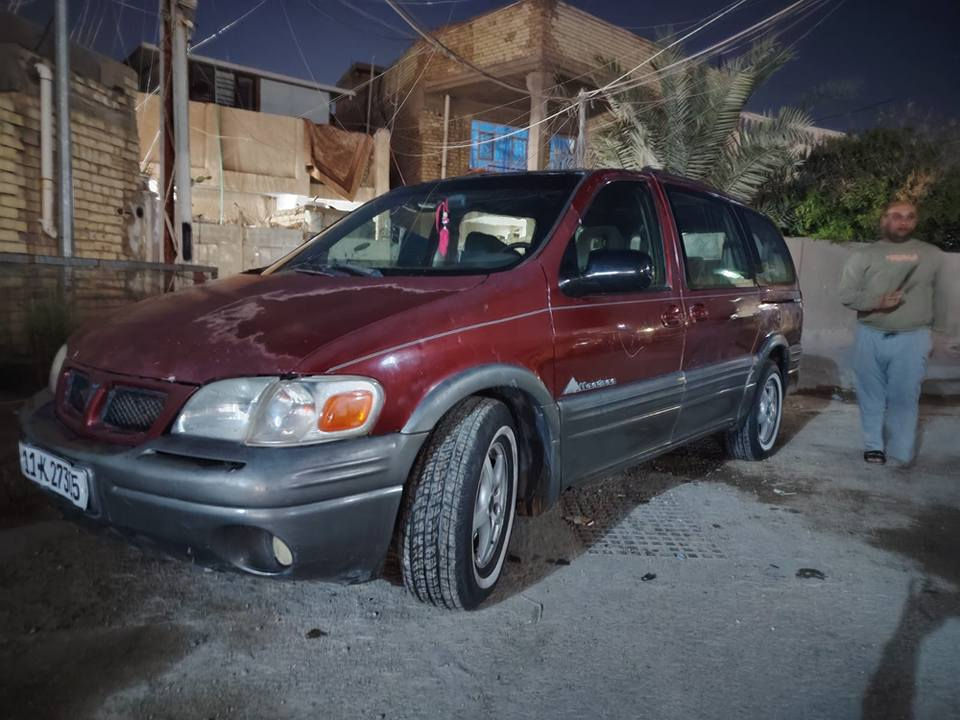 السلام عليكم للبيع او مراوس بونتياك ٧راكب خمس بيبان تخم تاير ابو خط الابيض بلادية كير اتماتيك محرك بلادي السيارة جاهزة وترايهة كلش حلو شلعة تخبل رقم بغداد الدولي بسم جاري بل عافية علا ياخذهة مكاني الزعفرانية *********** بغداد, العراق
