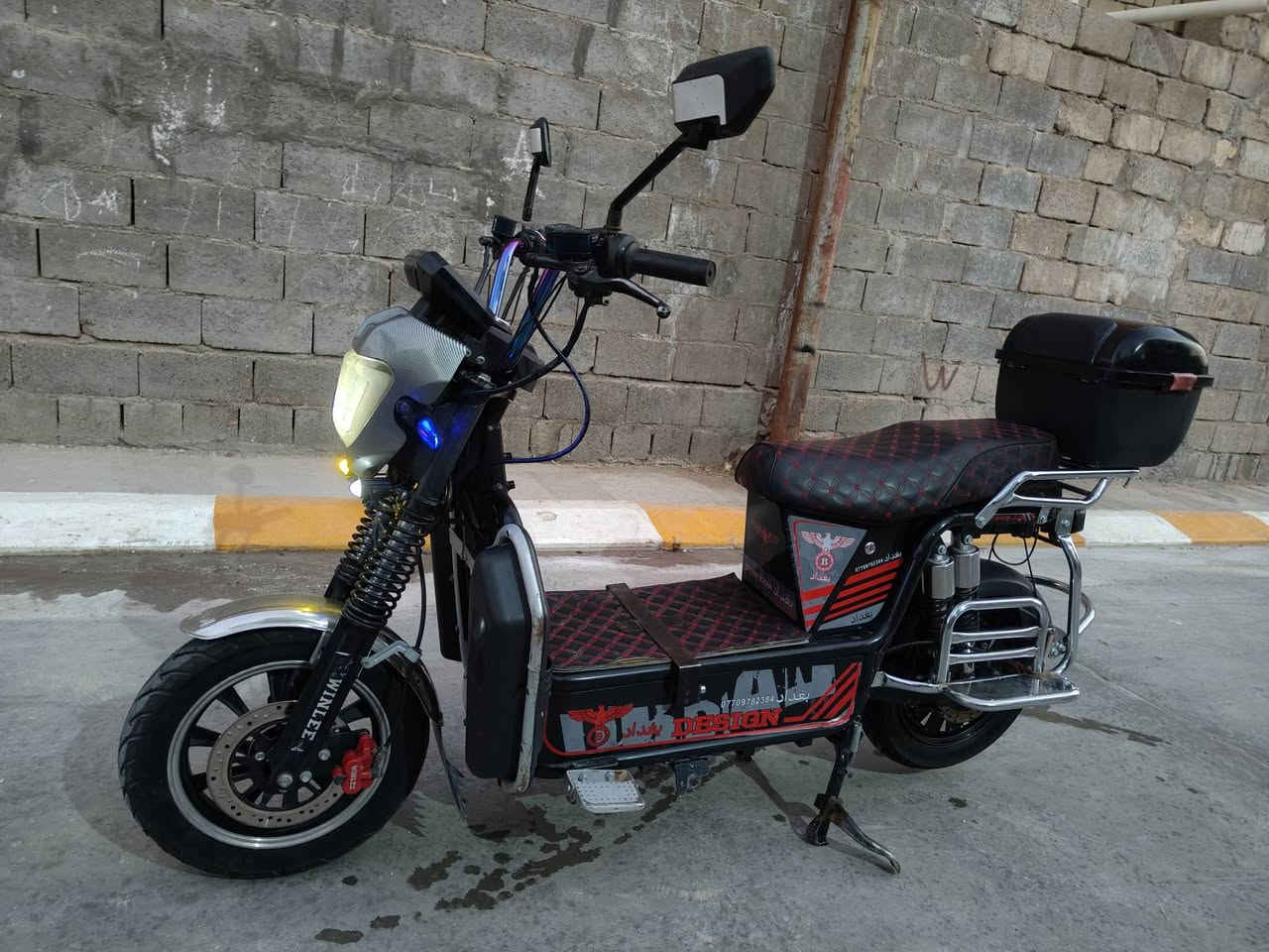 للبيع دراجه شحن 6 باتري نضافه فول بصمه تشغيل عن بعد جهاز إنذار مانع للسرقه السعر 500
***********
***********
