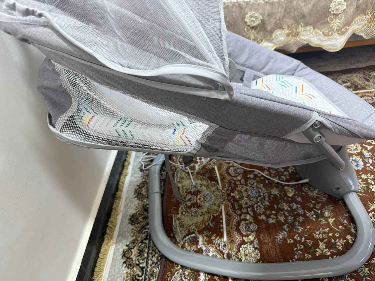 السلام عليكم 
كرسي هزاز للبيع نوع موستيلا يتحمل لحد وزن 18 كيلو بي موسيقى وتوقيت و6سرعات وبلوتوث تربطي بتلفون ويشتغل شحن وكهرباء جديد ممستخدمته 
سعره 50
مكاني الدوره قرب السقيفه عندي توصيل


**إذا كنت صاحب هذا الإعلان وتريد حذفه لأي سبب، رجاءا أرسل رسالة إلى الدعم الفني**