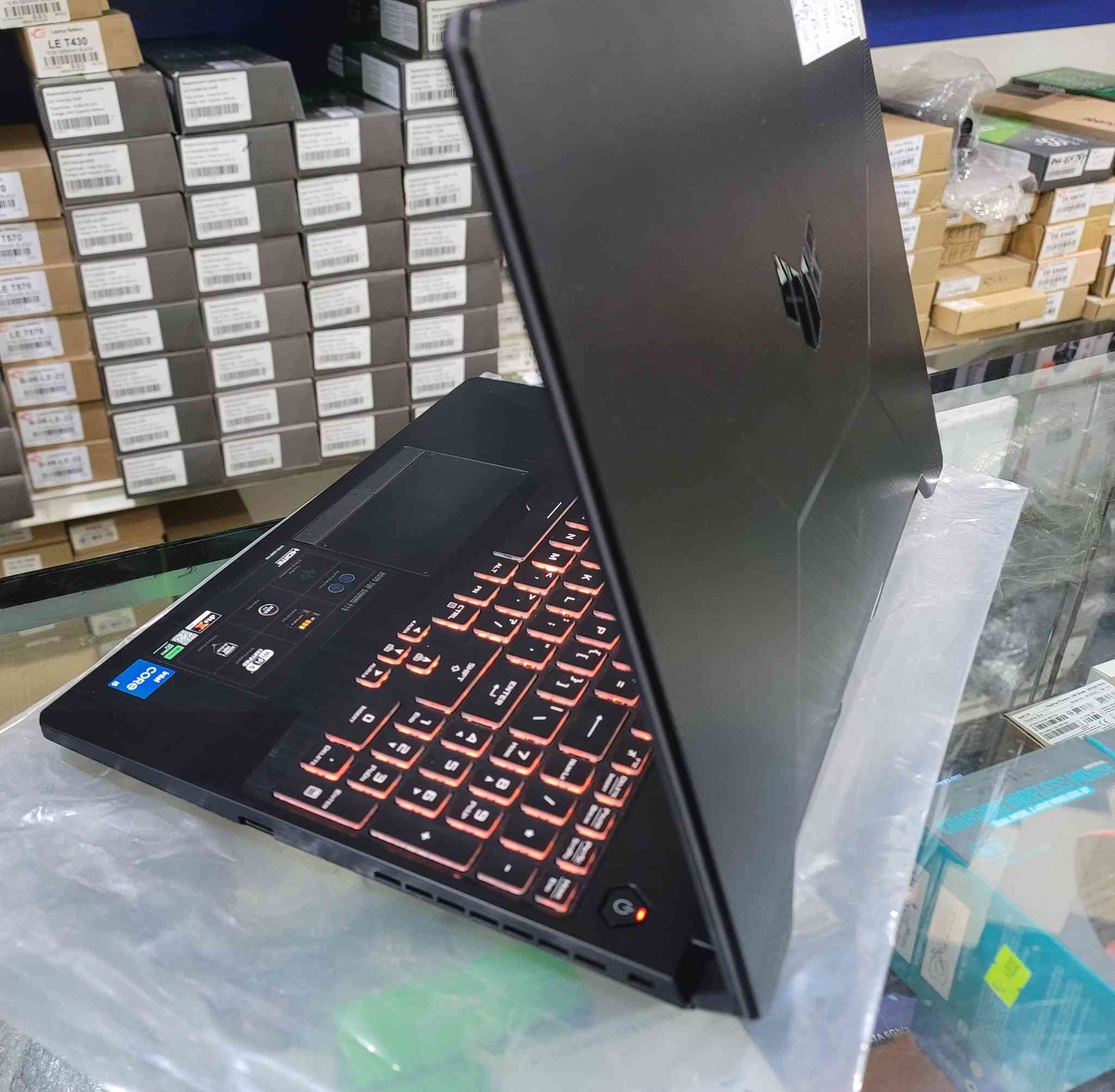 《🥳🤩وصلت جعالةالعيد وصلت🤩🥳》
     🔥أداءجبار للجيمنج🔥 ²⁶²ASUS TUF F15🔥                          
استعد لتجربة لعب خيالية وسريعة مع وحش الألعاب من أسوس، مصمم ليمنحك الأفضلية في كل مواجهة!
 * 💻 **المعالج:** Intel Core i5 (الجيل 11)
 * 🚀 **الرام:** 16GB
 * 💾 **التخزين:** 512GB SSD لسرعة إقلاع مضاعفة
 * 🎮 **كرت الشاشة:** NVIDIA RTX 2050 (4GB)
 * 🖥️ **الشاشة:** 144Hz لحركة فائقة النعومة
 * 🌈 **الكيبورد:** مضيء RGB
**جاهز للعب؟ لا تفوت الفرصة!**
*(السعر620$)
(للتواصل 772924110)*


**إذا كنت صاحب هذا الإعلان وتريد حذفه لأي سبب، رجاءا أرسل رسالة إلى الدعم الفني**