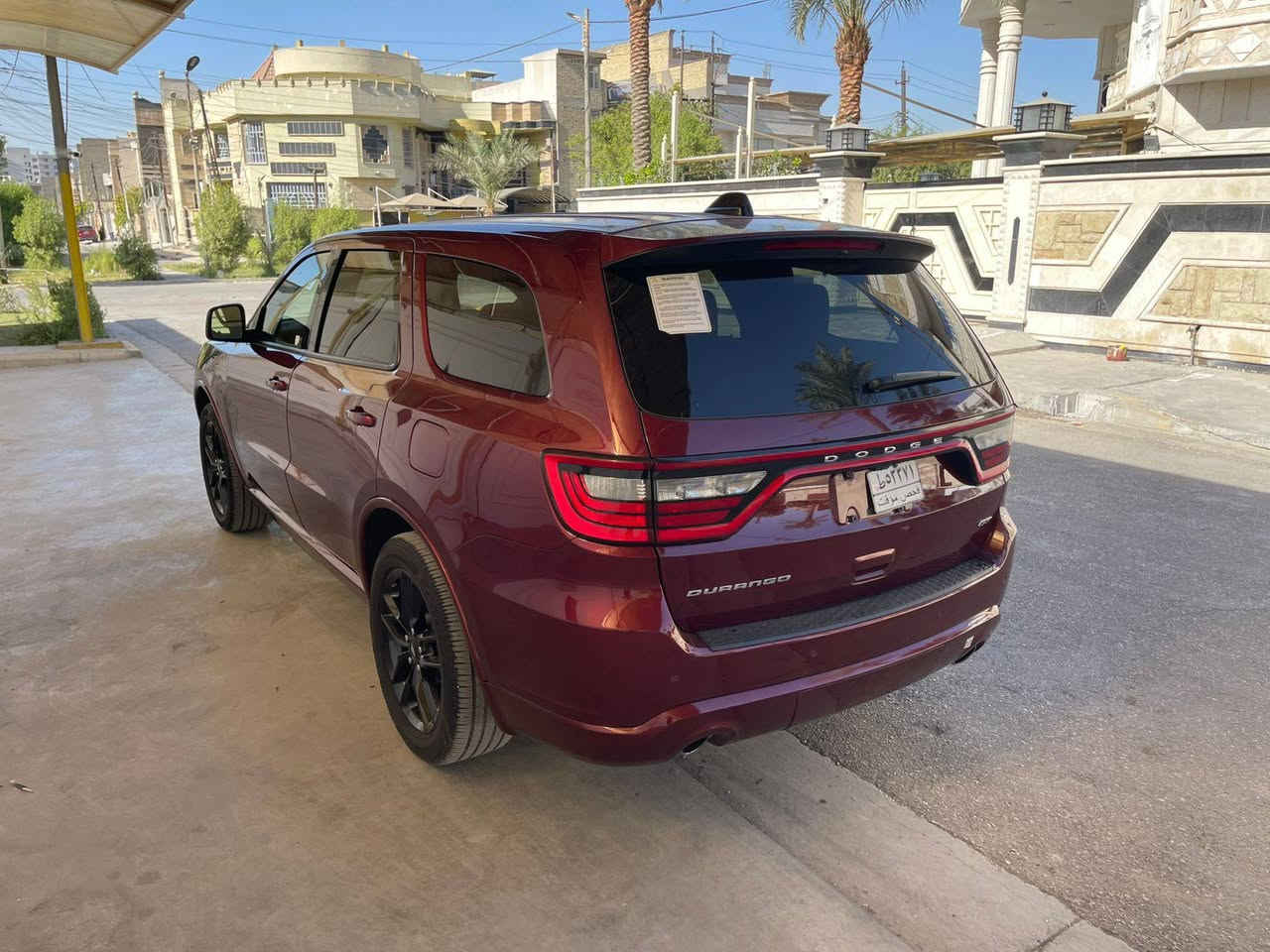 🇺🇲🇺🇲
سلام عليكم دوج دورنكو موصفات جتي DODGE DURNGO موصفات GO  V6 2023 محرك 3600تبريد 3قطع تشغيل عن بعد رادارات حساسات ترحيب شاشه جبيره ويل كاب بلاك جنطه كهربائي شحن AUX كشنات 🧶تاطريز احمر  كزوزت 2 كشنات كهربائي تدفئه بل كشن ستيران هيتر كشافت لد زنون وضعية SPORT وضعية تزحلق 
سياره لون كرزي 🍒 بنيد 3فتحت 4X4
سياره حادث جاملغ بنيد صبغ فقط 
سياره شرط السونار 7راكب سياحي 

سياره بدون راقم 
سعر 💸280 بيه مجال بسيط لاشراي مكان السياره بغداد البلديات للاستفسار عن هذه الرقم☎️ *********** 
?
