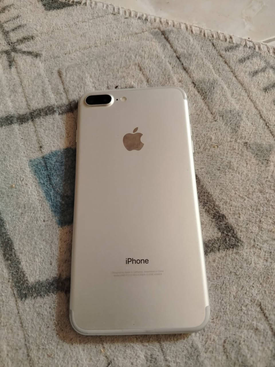 سلام عليكم جهاز ايفون 7 بلاص نموذج M اصلي  نضيف
مكفول
ذاكره /    128
وياه كيبل شحن
سعر 150 وبي مجال قليل


**إذا كنت صاحب هذا الإعلان وتريد حذفه لأي سبب، رجاءا أرسل رسالة إلى الدعم الفني**