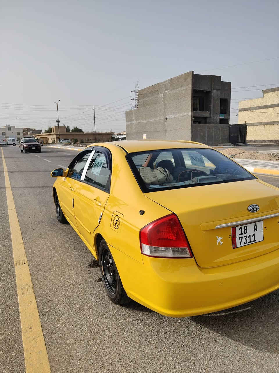 السلام عليكم سبكتره للبيع مديل 2008 رقم بابل انكليزي تحويل ثاني يوم سنويه جديده هيئه وغرامت مصفره حادثه جاملغ فقط حداديه تخم تاير كله جديد كير ومكينه كفاله جاهزه السياره من كلشي السعر 78 وبيه مجال حك الجيه رقم الهاتف *********** مكاني كربلاء
