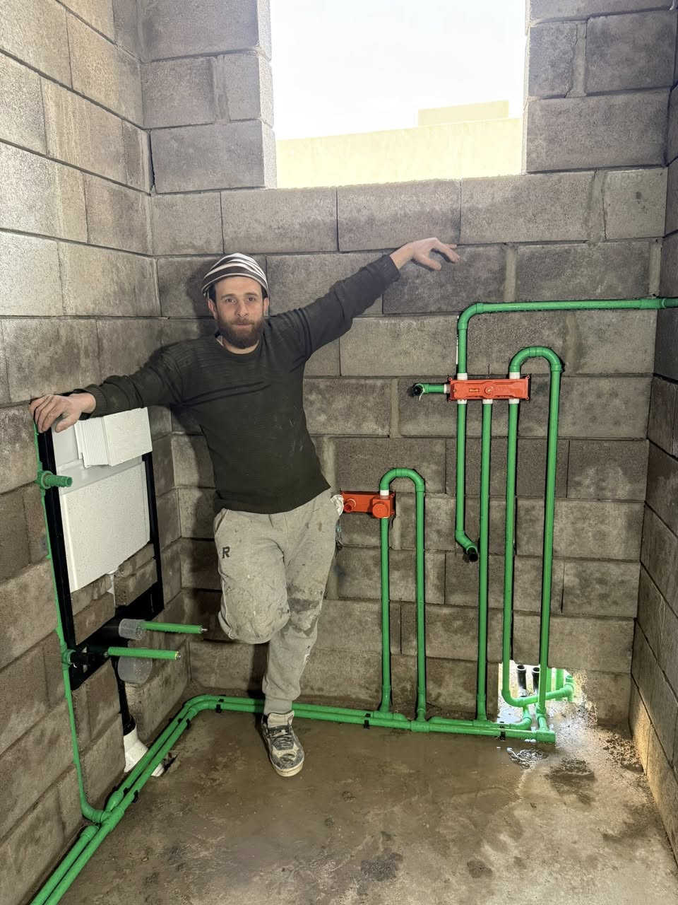 تاسيس مجاري في موصل حي فلاح ***********
