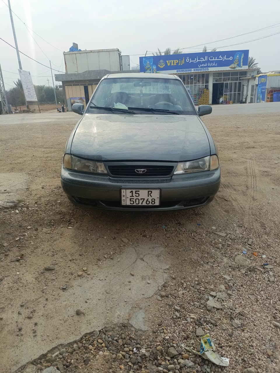 دايو سيلو موديل 94
ما بيها اي نقص كير ومحرك مكفولات ما بيها قطرة خياس
ولا كص  شاصي نظيف جدا كهربائيات كلها شغالة
 رقم جديد دولي جام كهربائي سيارة مال جنية ميحط عليها كلشي كبل للشارع صبغ للجمالية السعر 32$ 
العنوان جزيرة الخالدية
***********
