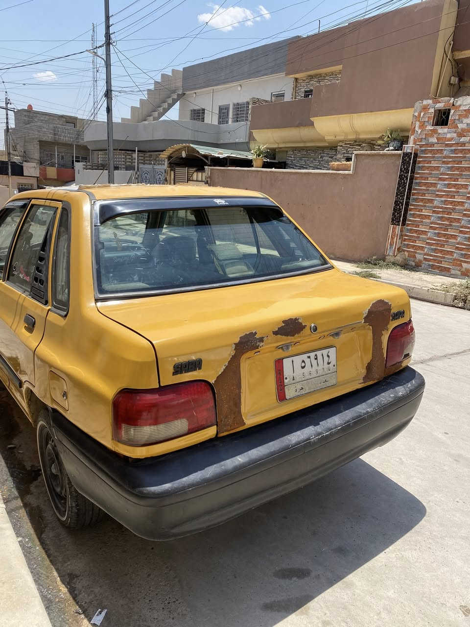سايبا للبيع فقط
موديل٢٠١١
غرامات صفر
هيئة١٩٠ عالمشتري
مكينه نضيفه
كير نضيف ثالثه مايجي معرف عيارات لو غير شي بس ابيع مايجي ومرات يجي
تبريد شغال يعوز غاز تدفئة شغالة
كوبون بانزين بيها
الطخة موضحة بالصورة
والباقي كدام العين
السعر٢٢
للتواصل خاص او واتساب***********
