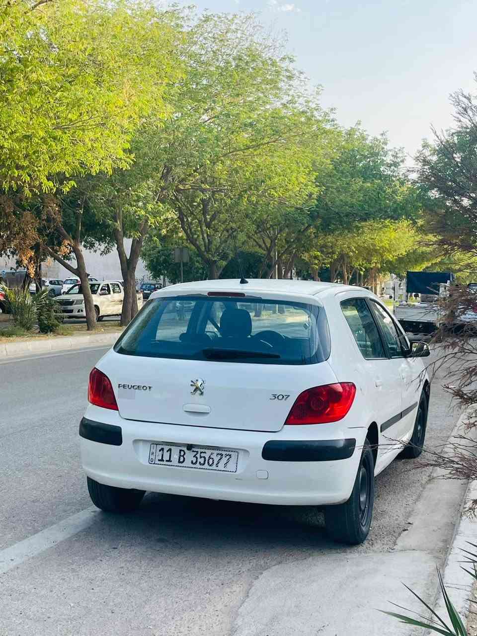 سلام عليكم /بيجو 307 موديل 2006 سياره جاهزه صدر جديد امامي خلفي تايرات تخم جديد سياره جاهزة بدون صبغ سعر 62 /***********
