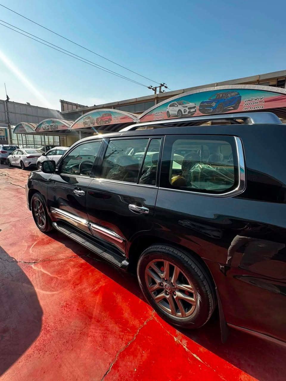 2013 لكززLx570sport
٨سلندر & ماشيه 155km

رقم بغداد

مواصفات

مري شفط

متحه سقف

باب خلفي كهرباء

كشنات جلد تدفئه تبريد + ذاكره تشغيل عن بعد ٣ قطع تبريد

٧ راكب كهرباء

جكمجه ثلاجه

كامرات امامي خلفي مري

شاشات خلفيه

زراكات لايت

التواصل والاستفسار

***********
