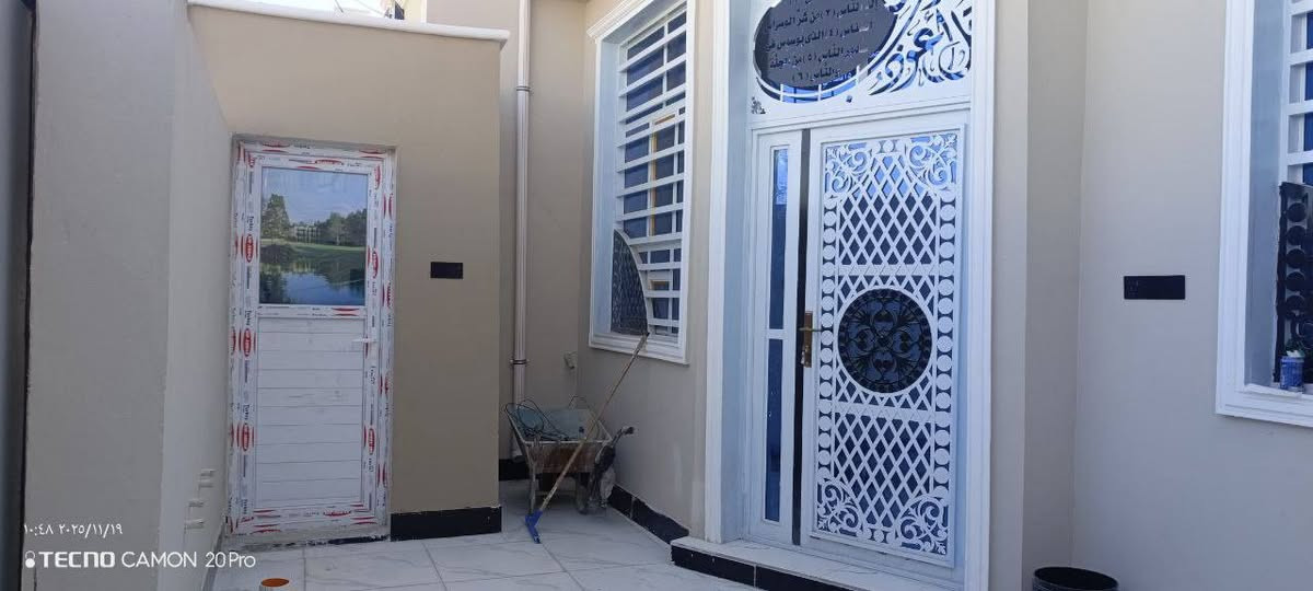 بيت   160 متر ( شغلل جناي فووول )
((قريب الشارع العام بلخط الاول ))

طابو زراعي سند 25 + أقرار محكمة 

عرض شارع 20م

العنوان / شارع الصب  قرب جسر الشهداء 

كامل من كلشي  مفتاح ✨

غرفتين  نوم 2 صاله.... مطبخ..... ... صحيات ..ستقبال 

السعر 79 وبيه مجال 

ملاحظة// متوفره كافت المساحات 50متر 80متر 100متر 120متر 150متر 200متر وكل هاذه وباسعار مناسبه ومل الخدمات متوفره 

للأستفسار
أتصال ‏ *********** ‏
واتساب ***********
