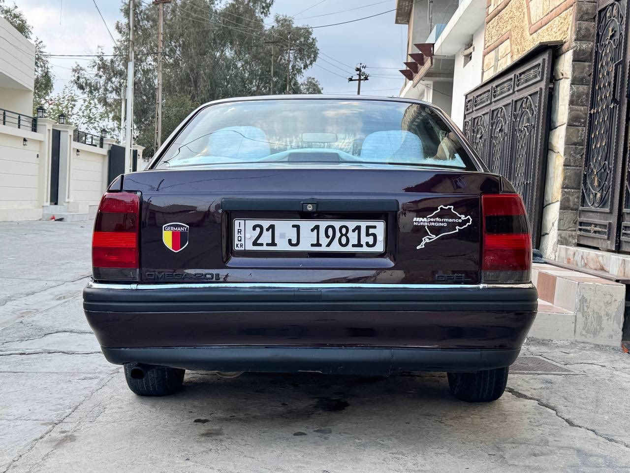 اوبل اوميگا موديل 1992🚗
رقم سليمانية بسمى لحد 2031 
سيارا هزه جديد شرط تحويل وكال
كير اوتوماتيك و محرك 20 بيلادي
كير شرط محرك شرط لاصرف ولا بخار 
سيارا صبغ عام لجمليه بدون حدث 
مكان سيار كركوك شورجه قرب 
مطعم حمه ناصر الاستفسار اتصل ع
 سعر سيارا ( 45 ) ورق بي مجال 
آسيا ؛ ***********
كورك ؛ ‭0750 856 5593‬
