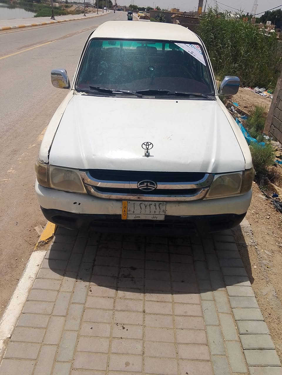 سلام عليكم بيكم موديل2006 سياره نضيف حيل متعوب عليهة دوشمه جديده تخم.تاير خلفي جديد بس ويل مبدل واحد سياره ربع ما تصرف عليهة حمل وطل مال شغل سعر 38ورقه وبيهة مجال مكاني واسط كوت رقم ***********
