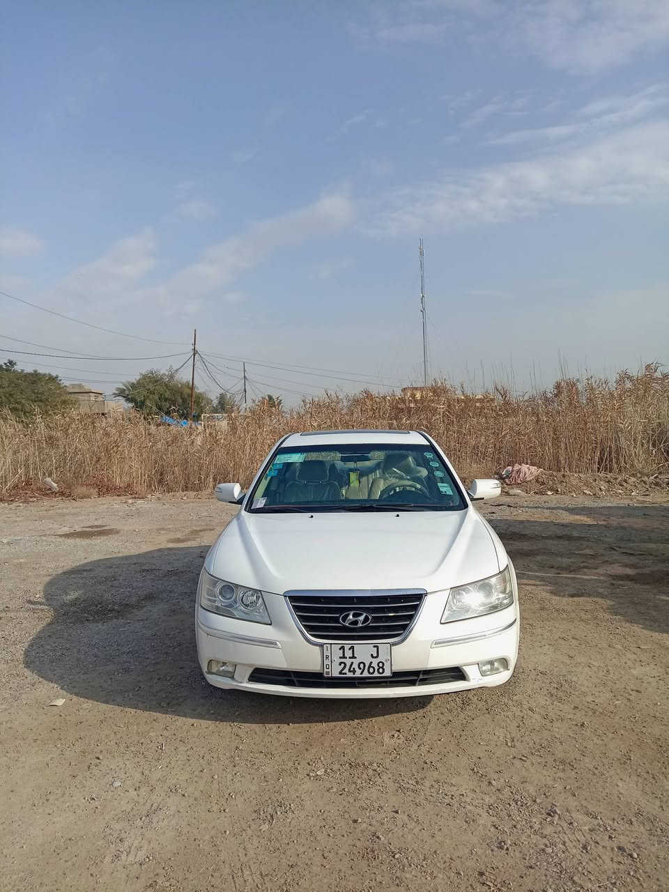 سلام عليكم سوناتا 11خليجي رقم بغداد انكليزي مكينه ٢٤٠٠ السياره بيها نص باب الايمن  صبغ والباقي مكفوله السعر ١٤٠وبيها مجال والمكان بغداد ابو غريب***********/***********
