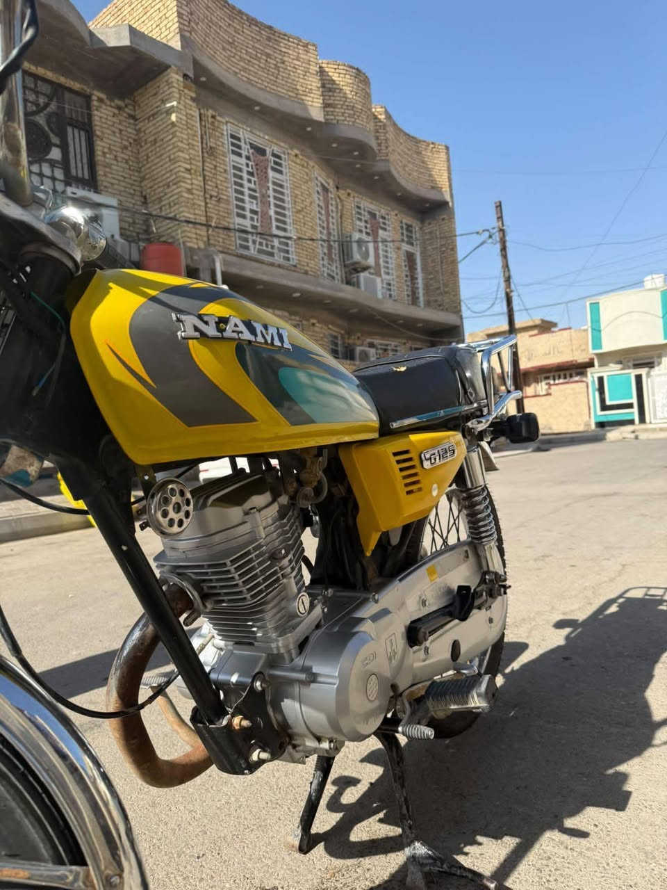 دراجه ٤ كير شاصي ٢٢ تعمير محرك ٢٥ اصلي برغي ما مفتوح ب المحرك كفاله تجي وتشوف بعينك سعر ٩٠٠ وبيها مجال قليل مكان كوت فلاحيه رقمي ***********
