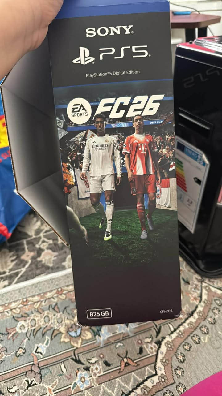 Ps5 slim digital 
 لەگەڵ دیسك درایڤ 
یەك تۆز ئیشی كردووە 
دەسكێكی شەریكەی لەگەڵە لۆكە ئیشی نەكردووە 
هەموو شتێكی شەریكەی ماوە 
٥٦٠$ السليمانية, العراق


**إذا كنت صاحب هذا الإعلان وتريد حذفه لأي سبب، رجاءا أرسل رسالة إلى الدعم الفني**