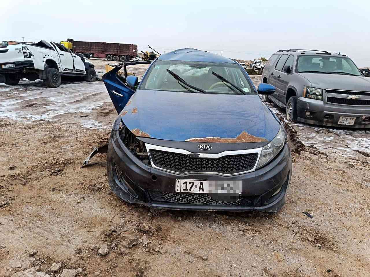 كيا اوبتما ٢٠١٤ خليجي بيها حادث سابقا بيها جفية مكينة وكير سليمات مكينة ٢٠٠٠ رقم مثنى دولي باسم صاحبها تبريد شغال سعرها ٤٥ وبيها مجال للشراي اني مكلف بالنشر الاتصال بمالكها *********** ابو محمد
