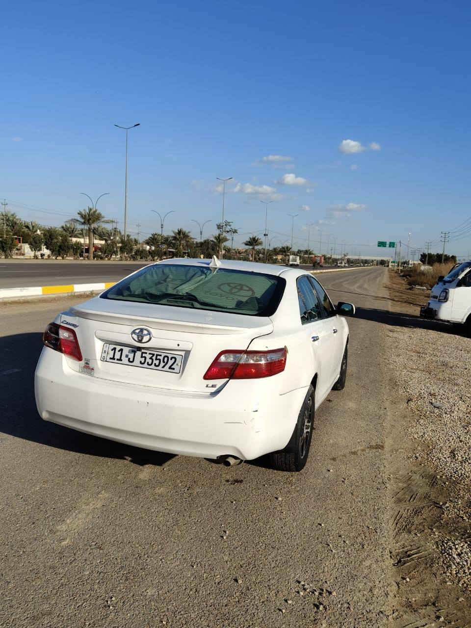 السلام عليكم كامري موديل ٢٠٠٩ وارد امريكي مصبوغه حزام رقم بغداد بسمي مكاني كربلاء طوريج السعر ٩٢ وبيه مجال ***********
