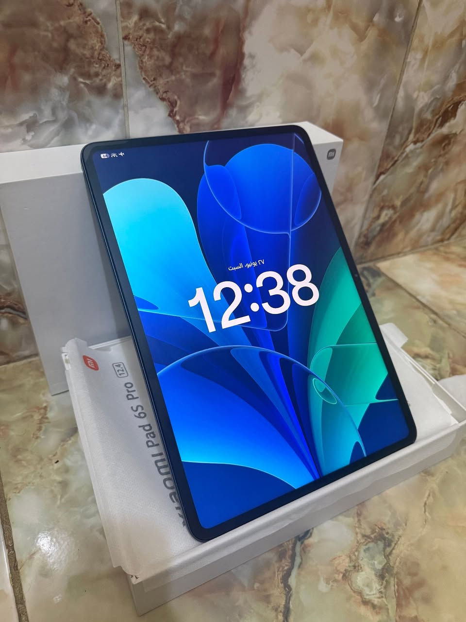 السلام عليكم شباب.. متوفر عندي تابلت شاومي باد 6 اس برو (Xiaomi Pad 6S Pro) غني عن التعريف، أخو الجديد ونظيف جداً (مثل ما موضح بالصور)

الشاشة: 12.4 بوصة بدقة 3K وبتردد 144Hz.

المعالج: سنارب دراغون 8 جين 2 (شغل الألعاب الثقيلة على أعلى إعدادات بقمة السلاسة).

البطارية: 10,000 ملي أمبير مع شاحن خارق 120 واط.

الذاكرة: [512]

الملحقات: كارتونه وكامل غراضه الأصلية

مكاني البصرة 

سعرة 600 وبي مجال
رقمي ***********

