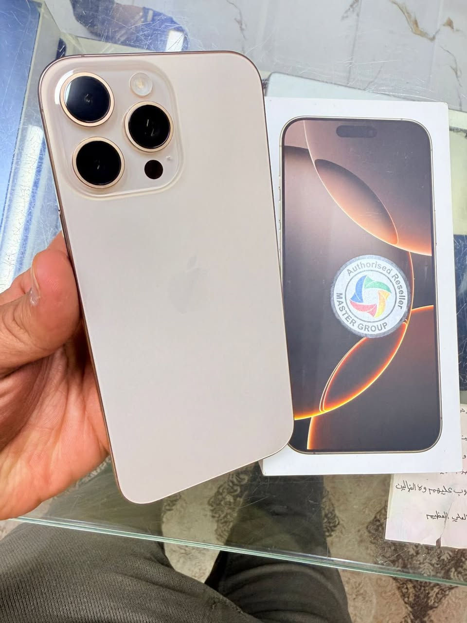 ايفون 16 برو ماكس ذاكرة 256 بطارية 100
شرق اوسط وكالة 
((( اكتب تم ويجيك السعر 🔥))) نظافته ١٠٠/١٠٠  وشعندك للبيع او مرواس او تشتري كلشي نستقبل راسلني عالخاص عنواني النجف 
*********** رقمي هذا للاستفسار
