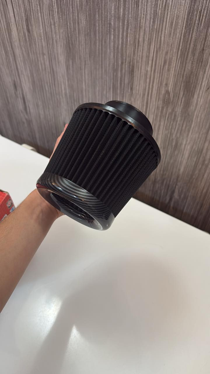 شوته رياضي كابون فايبر الماني الصنع يرهم لكل السيارات (جوكر) من شركة K&N السعر 40 الف يوجد توصيل لكل المحافظات 3 الف للاستفسار المراسله او الاتصال على الرقم ***********
