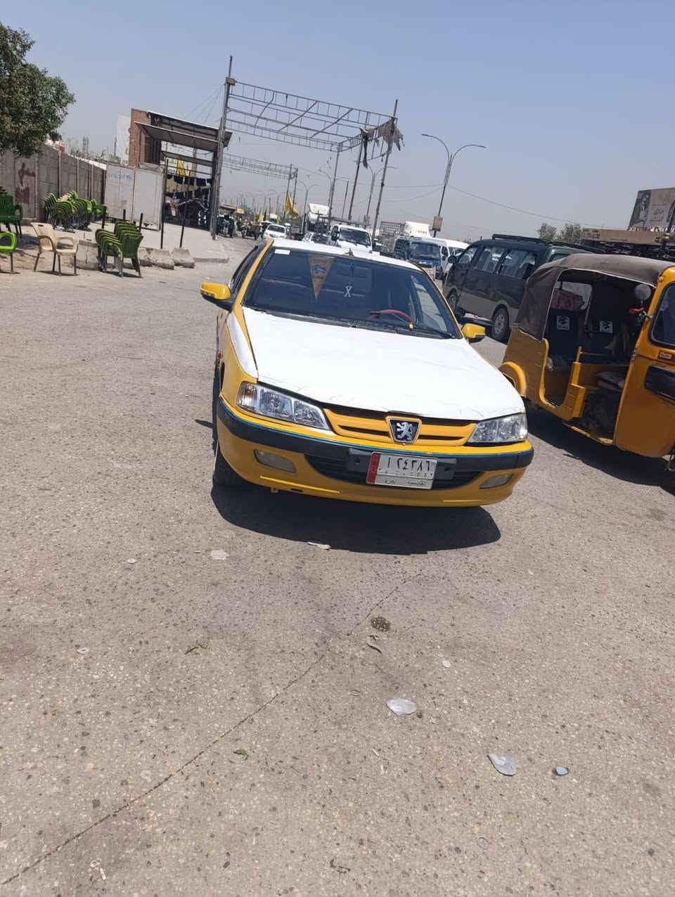 للبيع بيجو بارص موديل 2015 رقم قادسيه تحويل مباشر سياره جاهزه كير مكينه حداديه تخم تاير خير من الله مكان سياره حله حي الامام السعر(  23 ) ورقه الاتصال ***********
