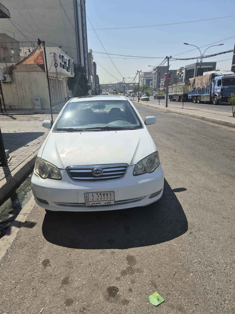 BYD   F3 2013
للبيع بدون صبغ فقط تقحيل البنيد والسقف
ماشية196 ألف KM حقيقي وتبريد شغال
للاستفسار***********
