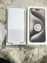 :للبيع :ايفون15bro max ذاكره؛256🗃️  بطاريه:92بعد التحديث صارت91🔋 ضمانه...