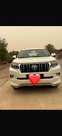 اخوان ❤️🌹 . . برادو 2018 رقم بغداد الجديد باسمي  لون ابيض  مكفولة كفال...