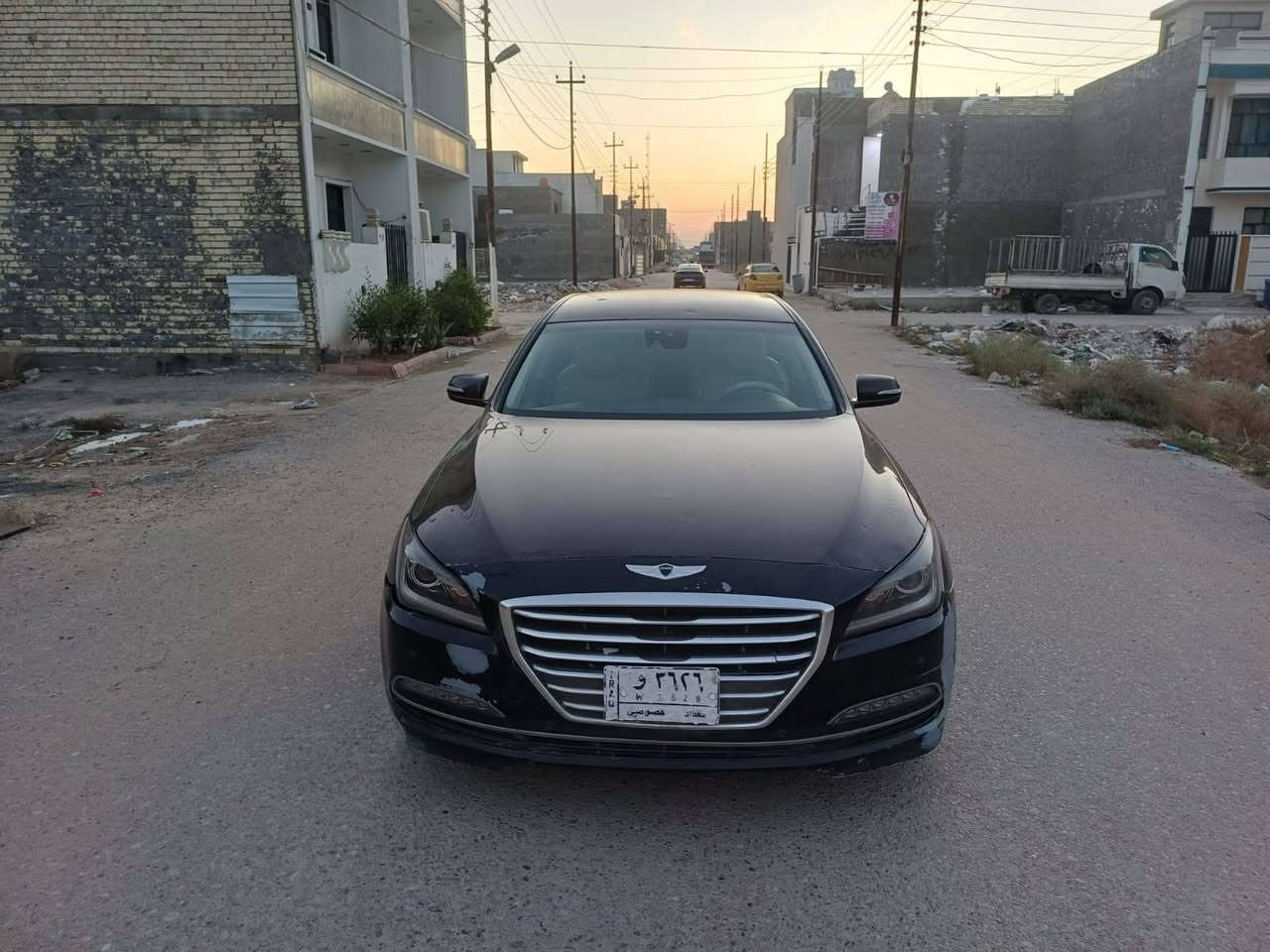 السلام عليكم اخوان للبيع هونداي جنسس موديل 2014 رقم بغداد الماني بسمي شرط تحويل محرك 6 سلندر 3800 سياره فول موصفات سياره بيها حادث وبيعها على حادثه كما واضح بل صور السعر 135 ورقه وبيه مجال لشراي للاتصال بل رقم *********** مكان سياره بغداد بغداد, العراق
