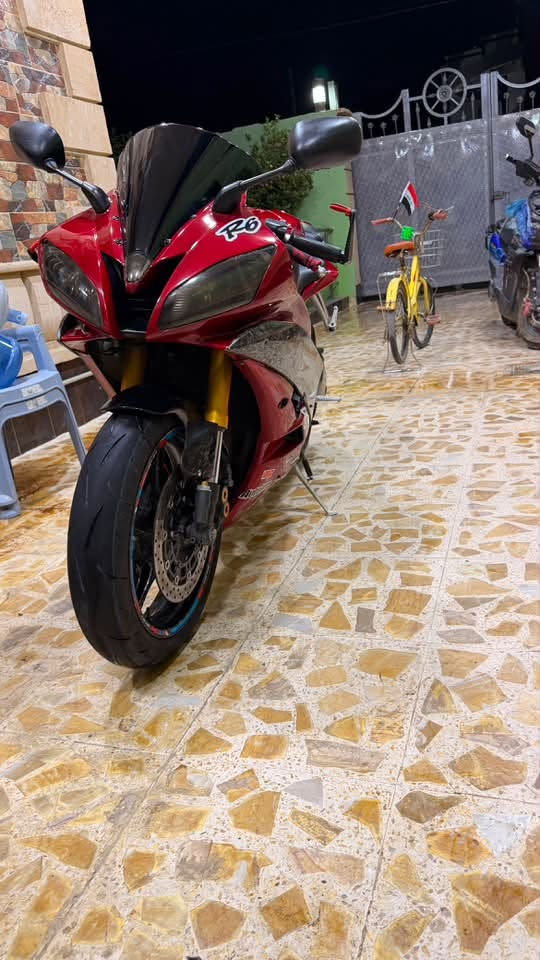 Yamaha R6 2007
رقم بصرة سنوية موجودة 
دراجة سعرها جدا مناسب 32$ وماكو هيج سعر
مكاني الانبار/قضاء هيت
رقمي ***********
