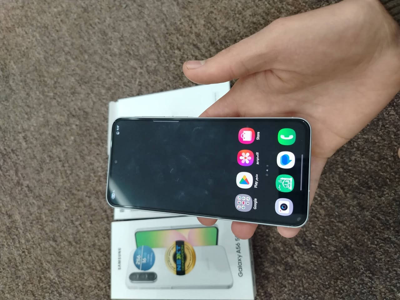 سامسونك اي 56 جهاز نضيف اخو الجديد للبيع   للاستفسار الاتصال ***********
