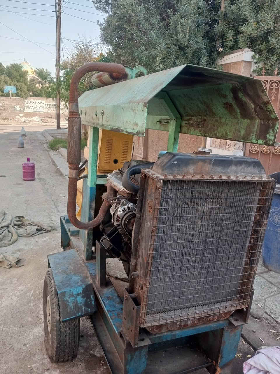 تحيه طيبه مولده كيا محرك مكفول3000توليد37ونص ثري فيز شغل درجه اولى كما موضح مكاني بغداد سعر15ورقه وبيه مجال***********و***********
