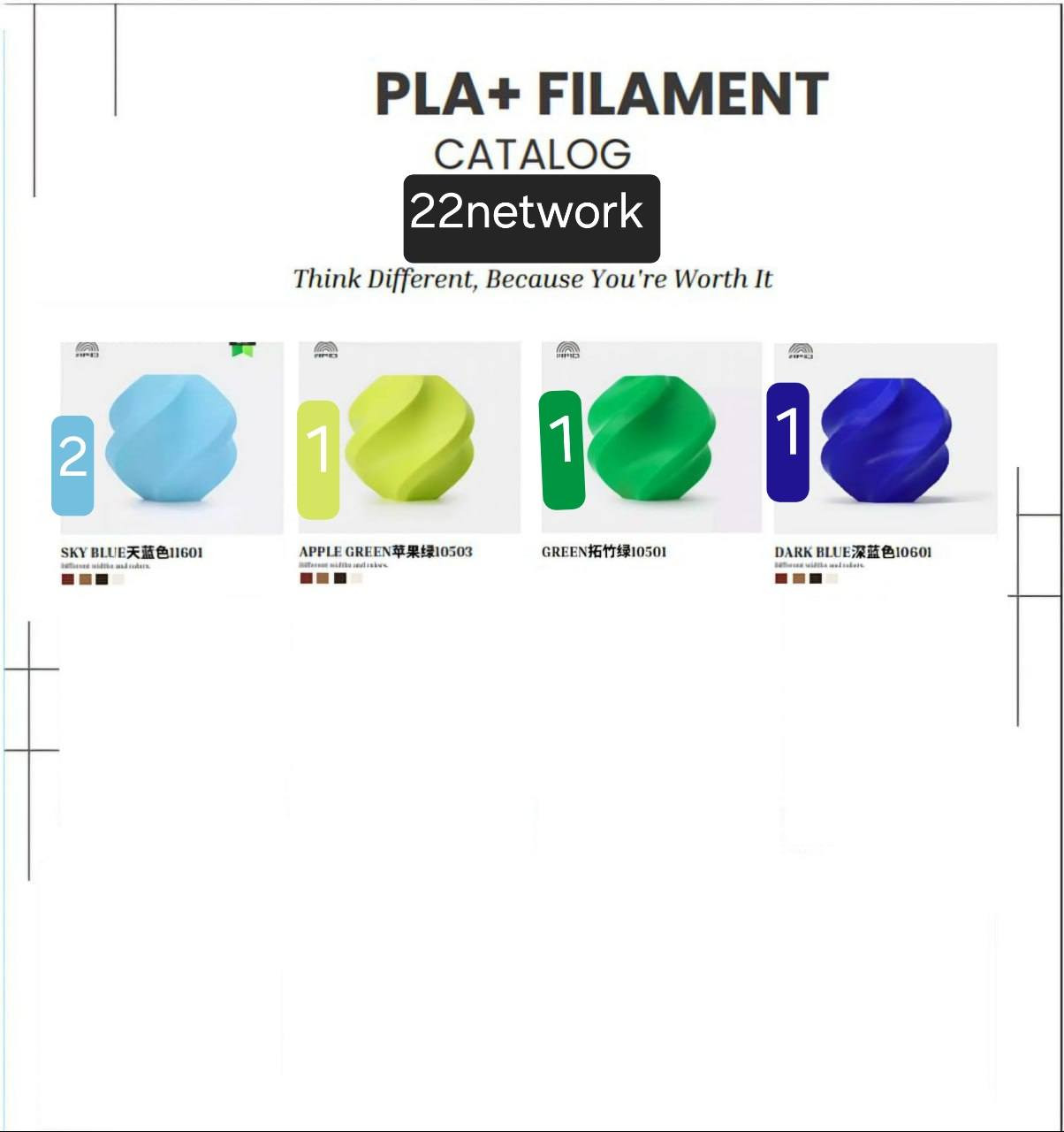 السلام عليكم
توفر فلمنت 3شركات وزن 1kg كمية محدودة الحك قبل نفاذ الكمية

1_sunlu 🩵
Pla carbon fiber بسعر 32الف فقط
pla marble رخام بسعر 23الف فقط
PA/nylon بسعر 28الف فقط 

2_22network 🤍
Pla+ 17الف فقط
Petg 14الف فقط

3_nextshapes ❤️💛🖤
Standard pla 17 الف فقط
Petg-hf (hi flow) 15الف فقط
عرض على التوصيل عند الشراء بقيمة 50الف توصيلك مجاني  لكل العراق
التوصيل بغداد ومحافظات 5الاف

#filament  #فلمنت #pla #petg_hf #sunlu #nextshpes #petg #22network #3d


**إذا كنت صاحب هذا الإعلان وتريد حذفه لأي سبب، رجاءا أرسل رسالة إلى الدعم الفني**