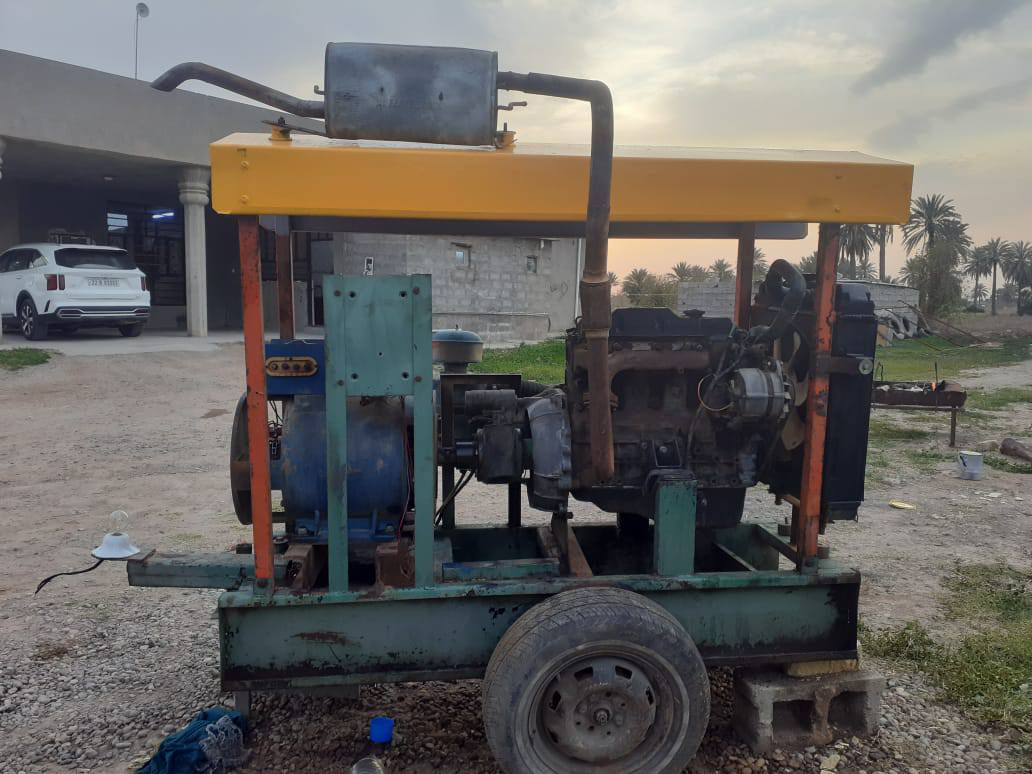 للبيع
مولد كيا 2700
توليد 30 كيفي 3 فيز 
محرك مكفول من البخار وتنقيص 
سعر 14 ورقه 
مكاني قضاء الطارميه تقاطع المشاهده 
***********
