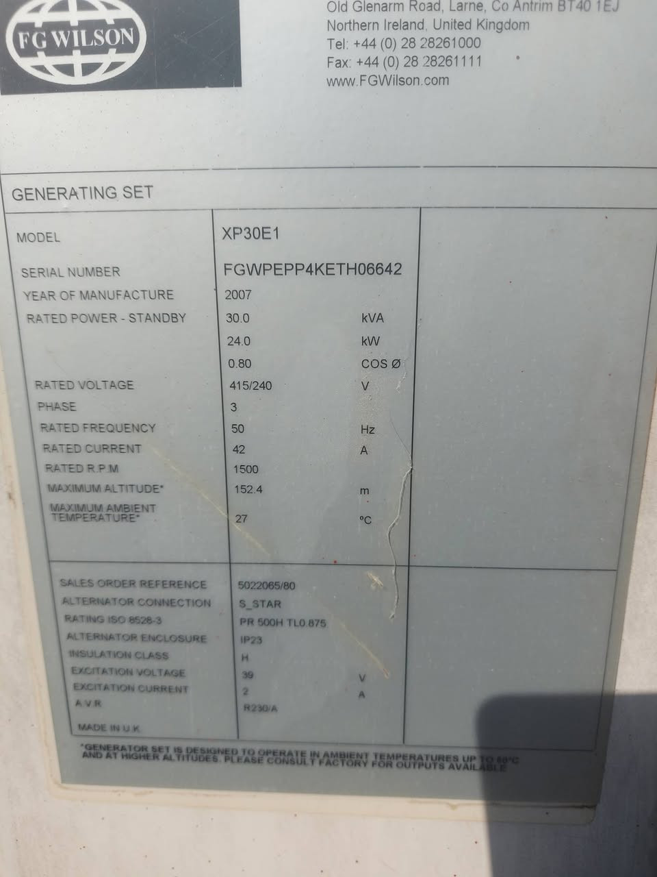 سلام عليكم مولد البيع بيركنز 30كيفي العنوان بغداد مدينة الصدر  سعر 30 ورقة *********** المولد جاهز شغال
