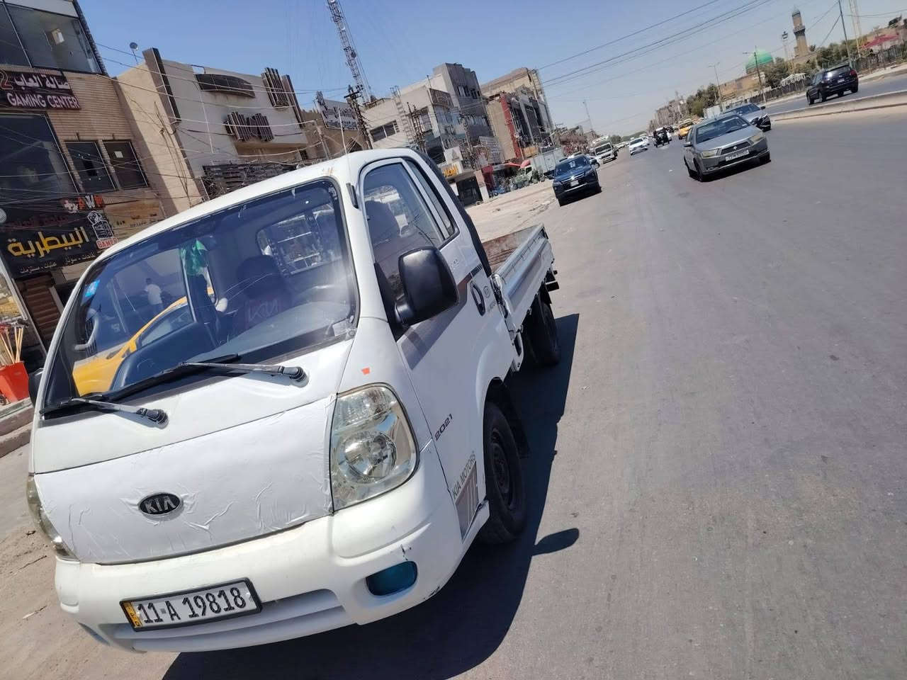 سلام عليكم
كيا حمل موديل 2009  للبيع رقم بغداد انجليزي تحويل ثاني يوم مكفوله من ضربه وصبغ مكينه لاتبخير ولا تنقيص سياره جديده شاصي رقم شاصي كله مكفول  السعر 85 وبيه مجال مكان السياره بغداد تقاطع درويش اتصال ‏‪***********‬‏

