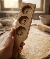 قالب كليجة خشبي • تمر جوز مبروش • توصيل العراق