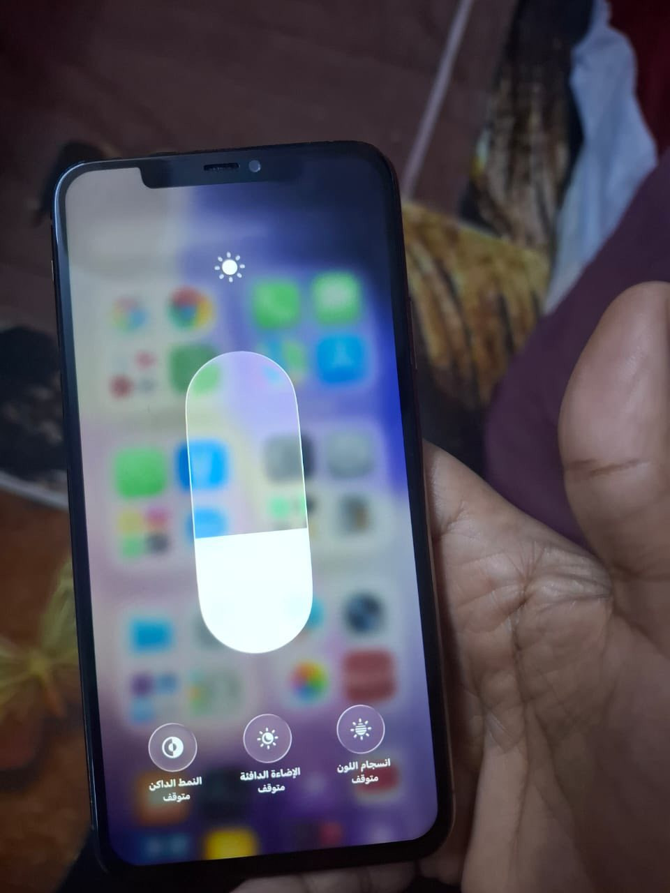 11برو ماكس
ألون الذهبي 

دبل شريحه

ذاكره 256بطاريه 100 مستبدل اصلي

النضافه الف بلميه كله شغال

كامرات✅اتصال✅سيمكرت✅تكنيك✅مابي مشكله فيس متوقف الباقي كله شغال

شاشه 3خيارات مستبدل نوعيه  اصلي شغال تجي تفحص لحد ماتمل سعر 250 وبي مجال بسيط مكاني بغداد مدينه الصدر توصيل ماعندي ***********
