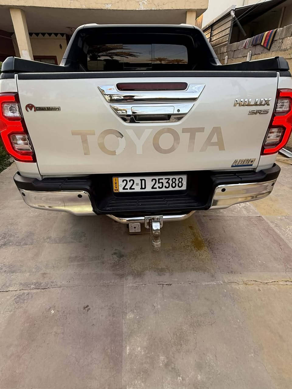 سلام عليكم 
البيع هايلوكس وكاله ساز 
رقم اربيل موديل 2022 تحويل ثاني يوم  سياره مكفوله من كل النواحي جاهزه ماناقصه شي اصعد وتوكل  ماشيه 77حقيقي 

التواصل ***********
